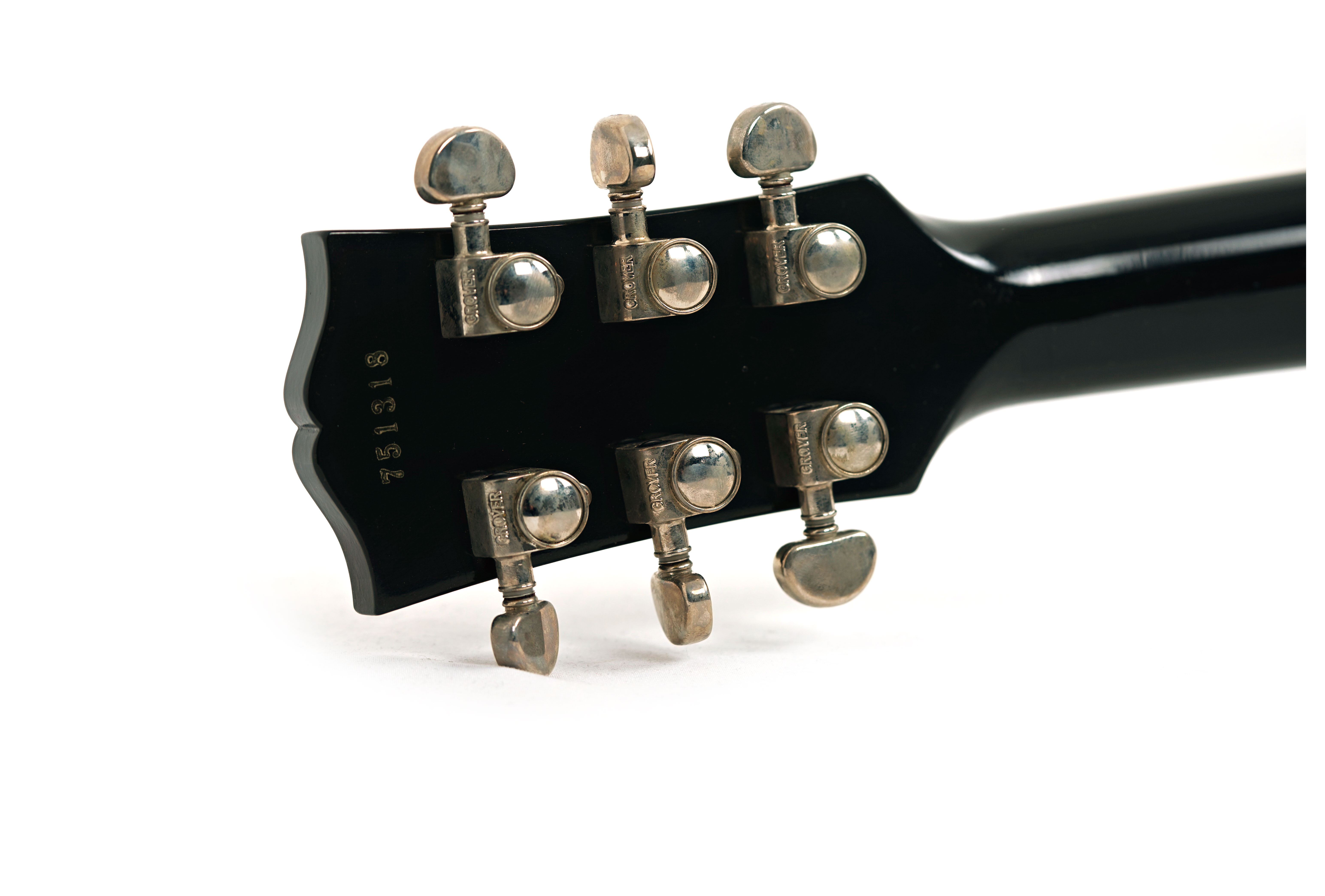 Gibson Custom Shop Dealer Select 1957 Les Paul Standard Ebony Murphy Lab Ultra Light Aged #751318