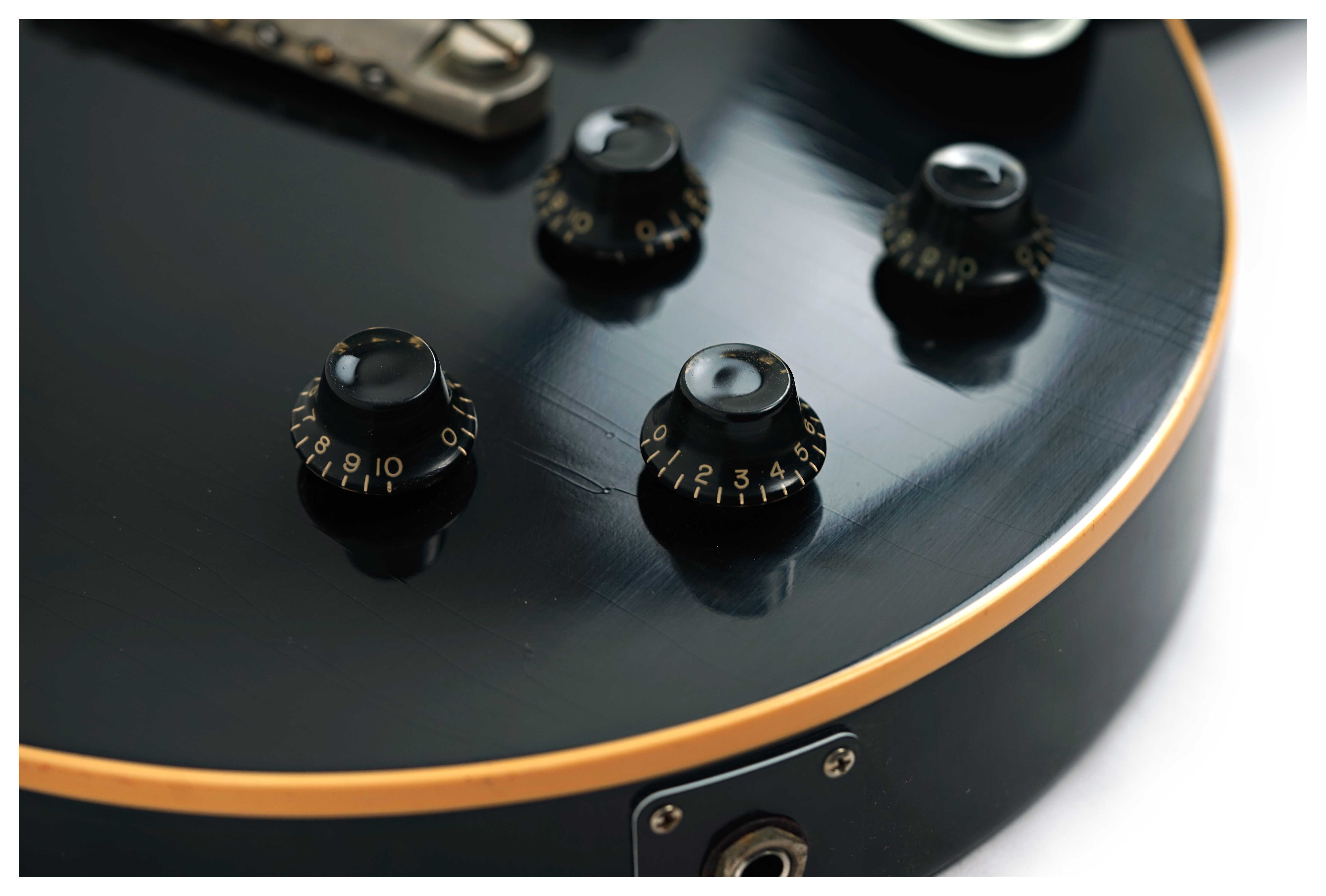 Gibson Custom Shop Dealer Select 1957 Les Paul Standard Ebony Murphy Lab Ultra Light Aged #751176