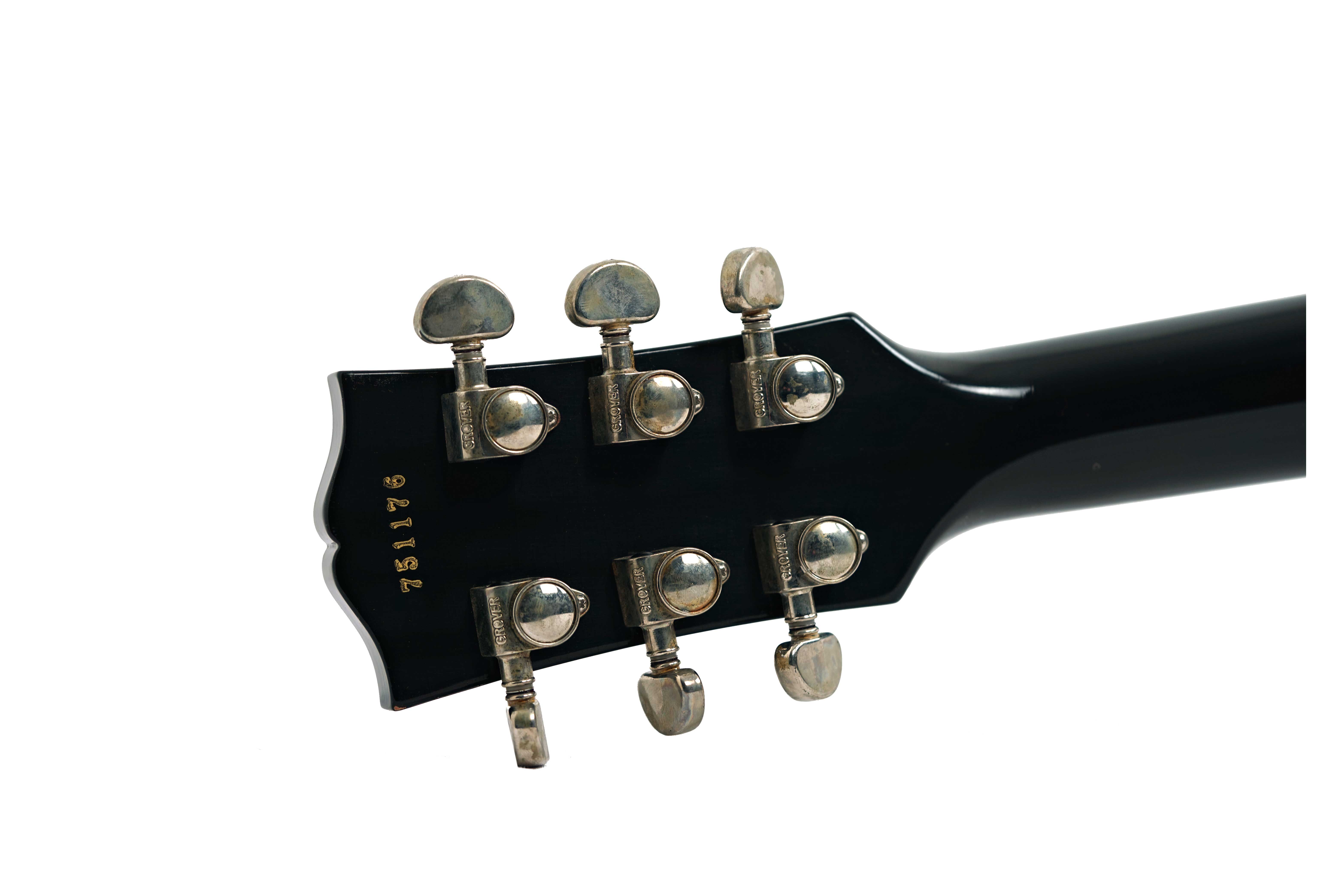 Gibson Custom Shop Dealer Select 1957 Les Paul Standard Ebony Murphy Lab Ultra Light Aged #751176