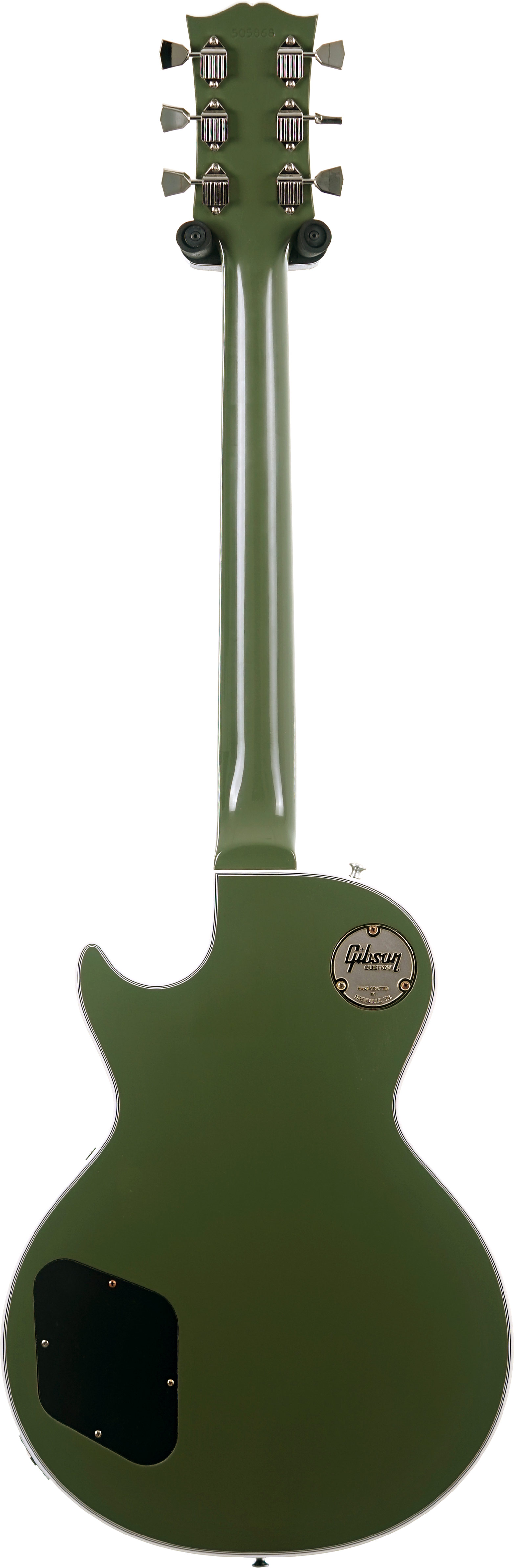 Gibson Custom Shop Dealer Select 1968 Les Paul Custom VOS Olive Drab #505868