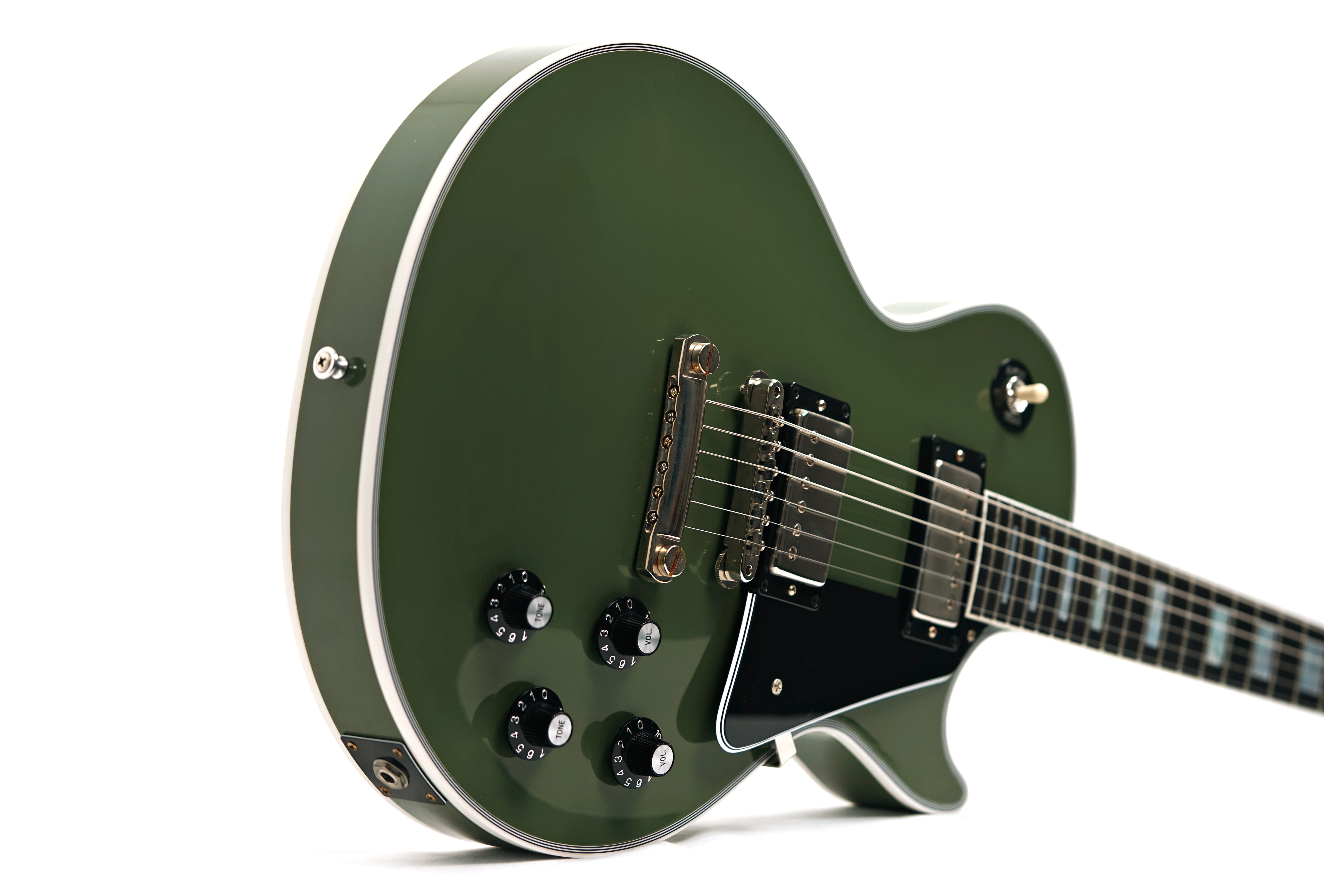 Gibson Custom Shop Dealer Select 1968 Les Paul Custom VOS Olive Drab #505868