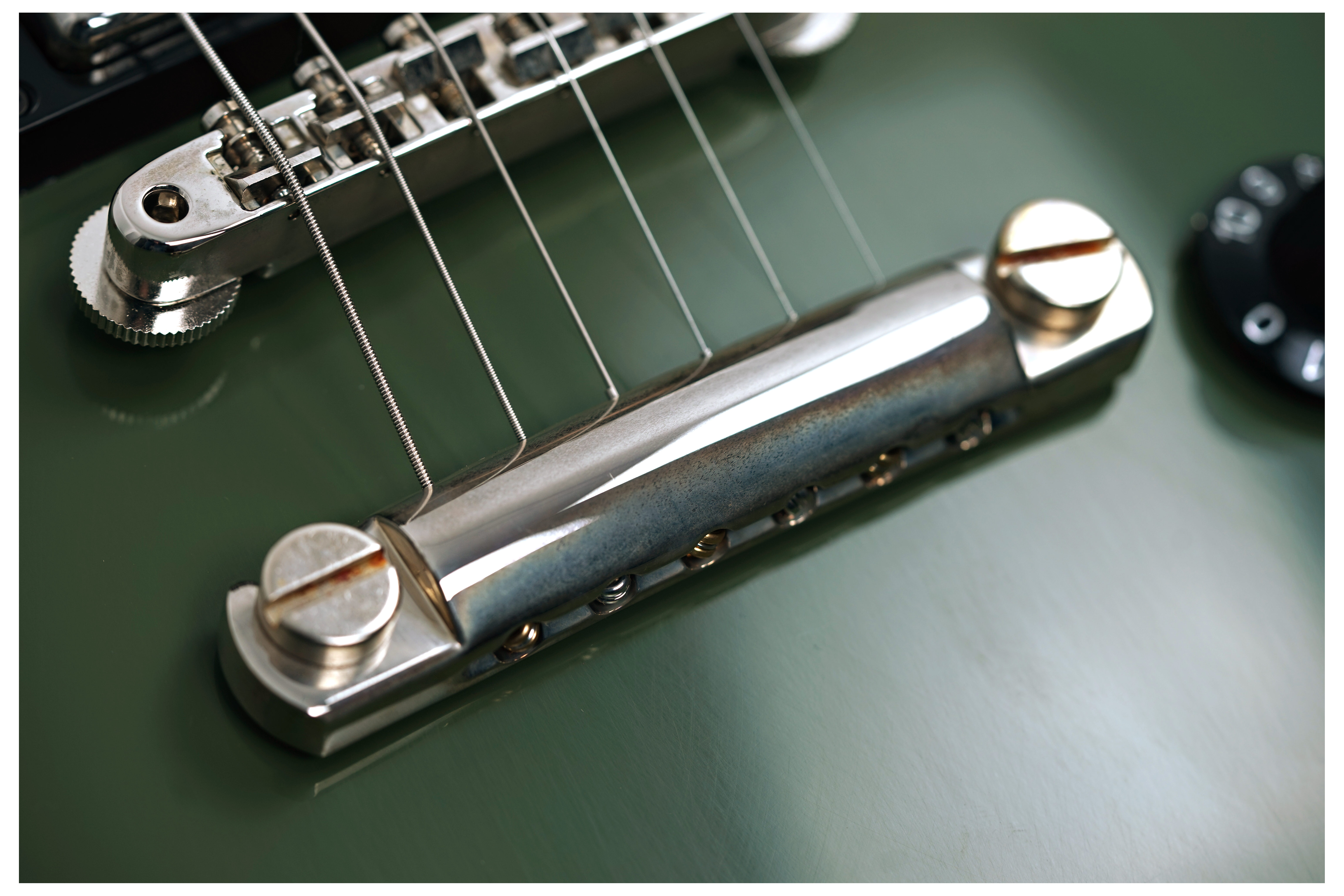 Gibson Custom Shop Dealer Select 1968 Les Paul Custom VOS Olive Drab #505868