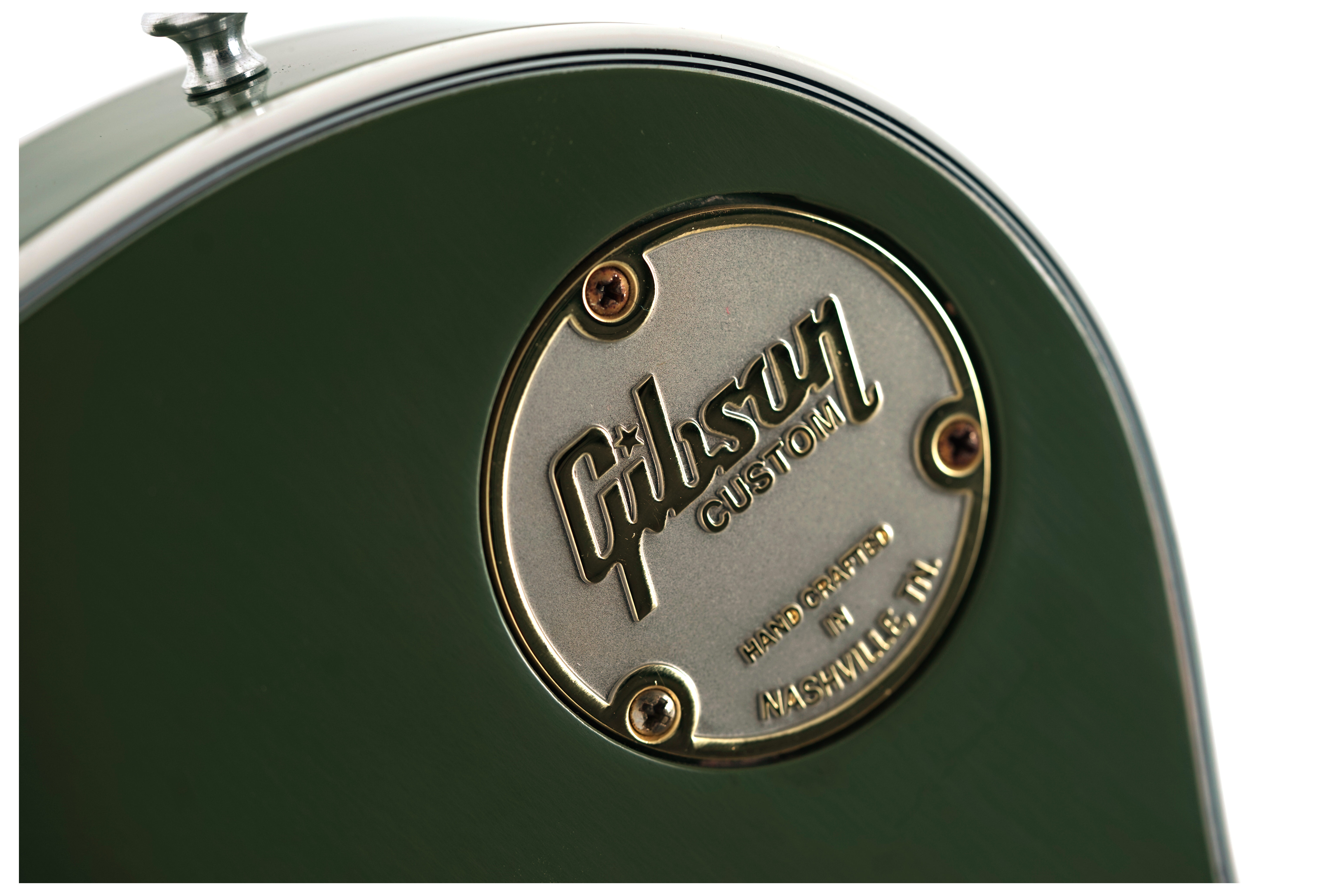 Gibson Custom Shop Dealer Select 1968 Les Paul Custom VOS Olive Drab #505868