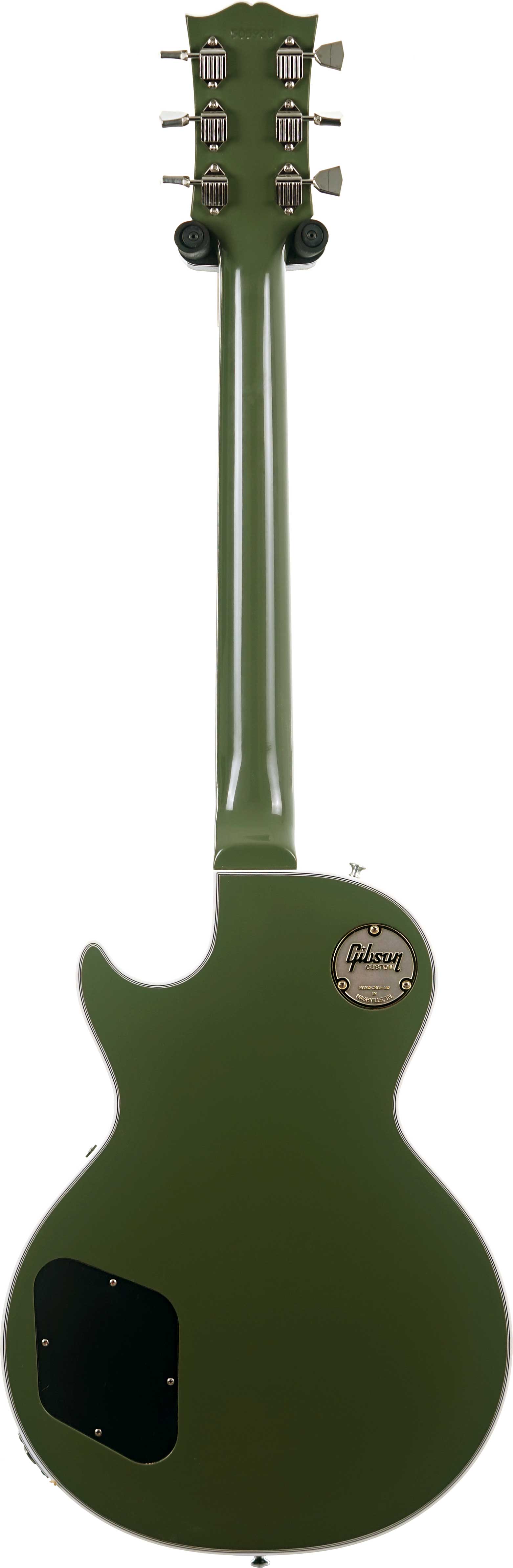 Gibson Custom Shop Dealer Select 1968 Les Paul Custom VOS Olive Drab  #505928
