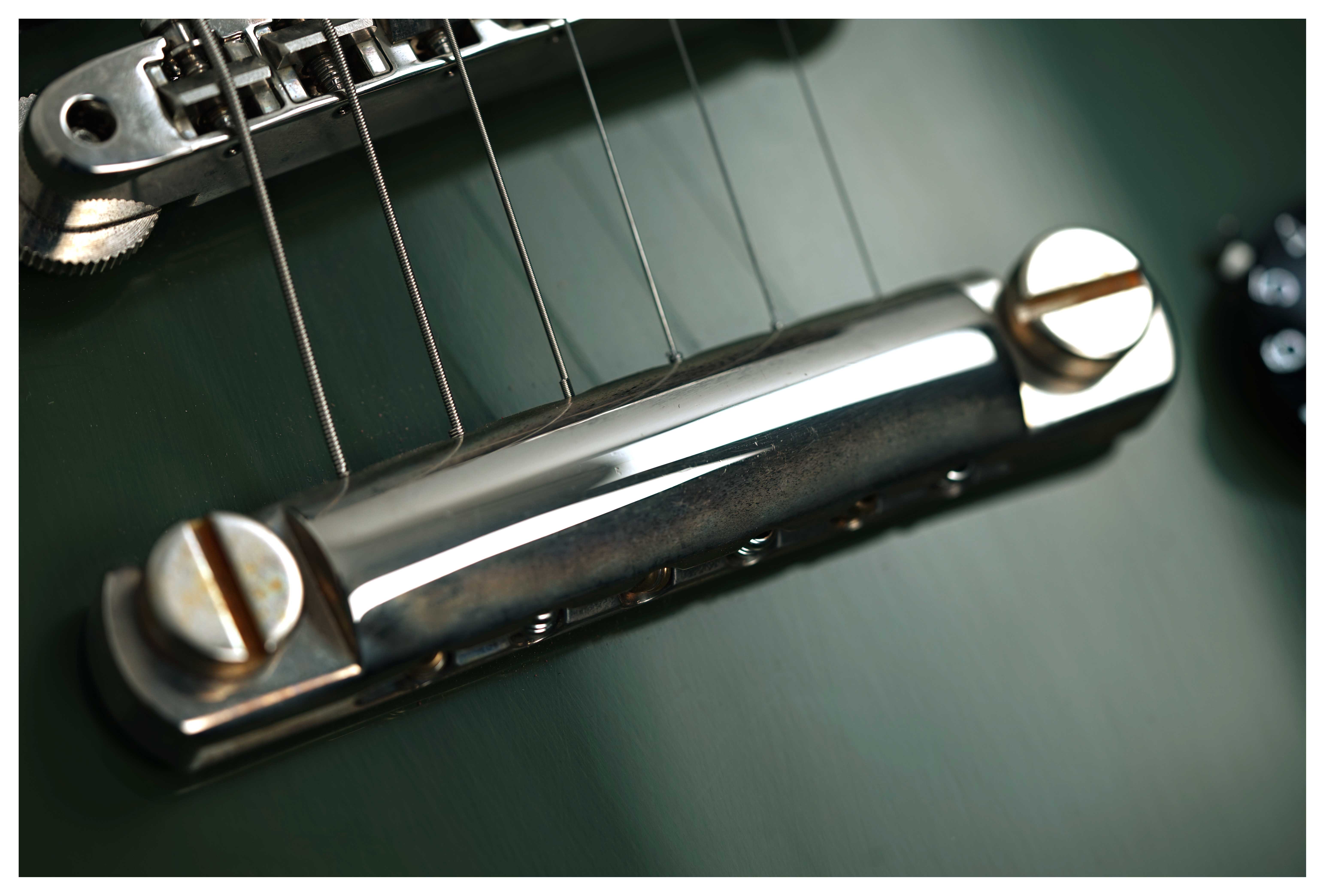 Gibson Custom Shop Dealer Select 1968 Les Paul Custom VOS Olive Drab  #505928