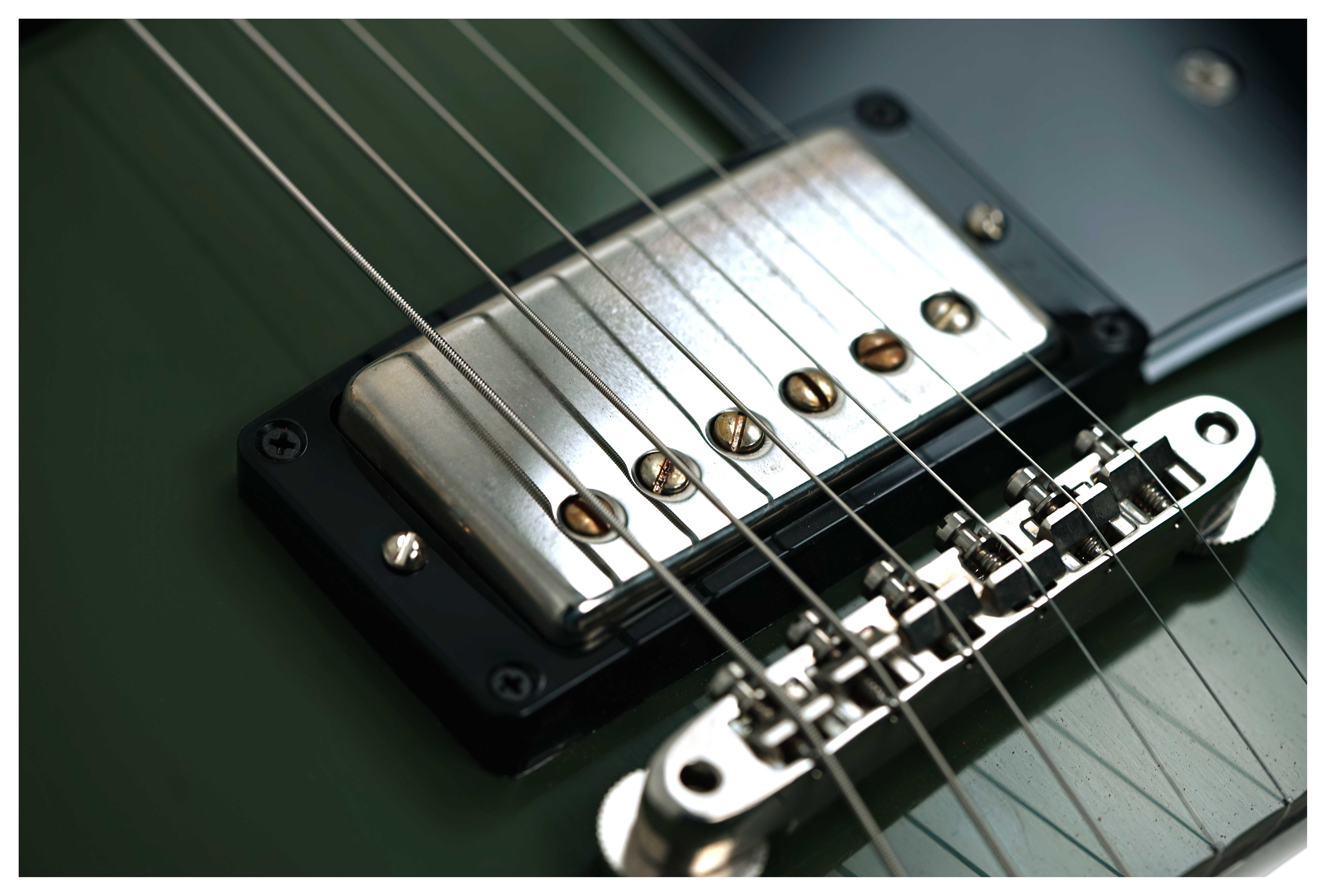 Gibson Custom Shop Dealer Select 1968 Les Paul Custom VOS Olive Drab  #505928