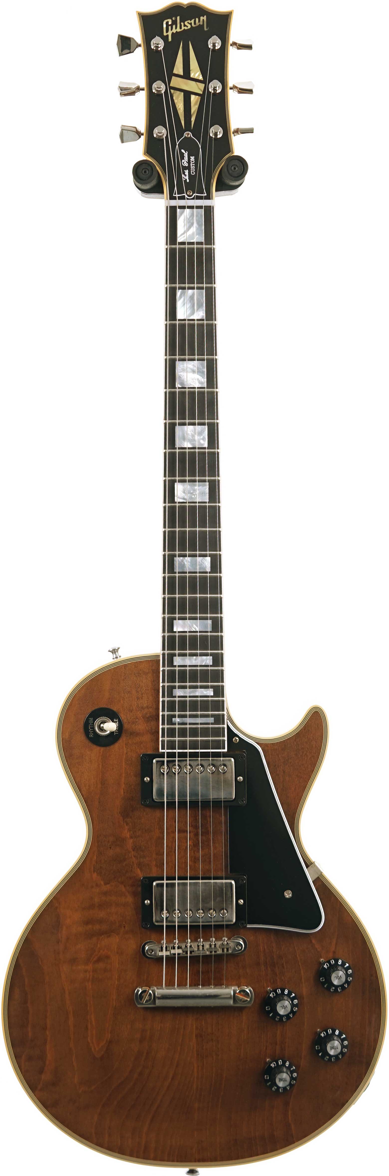 Gibson Custom Shop Dealer Select 1968 Les Paul Custom VOS Walnut Natural Back #602988