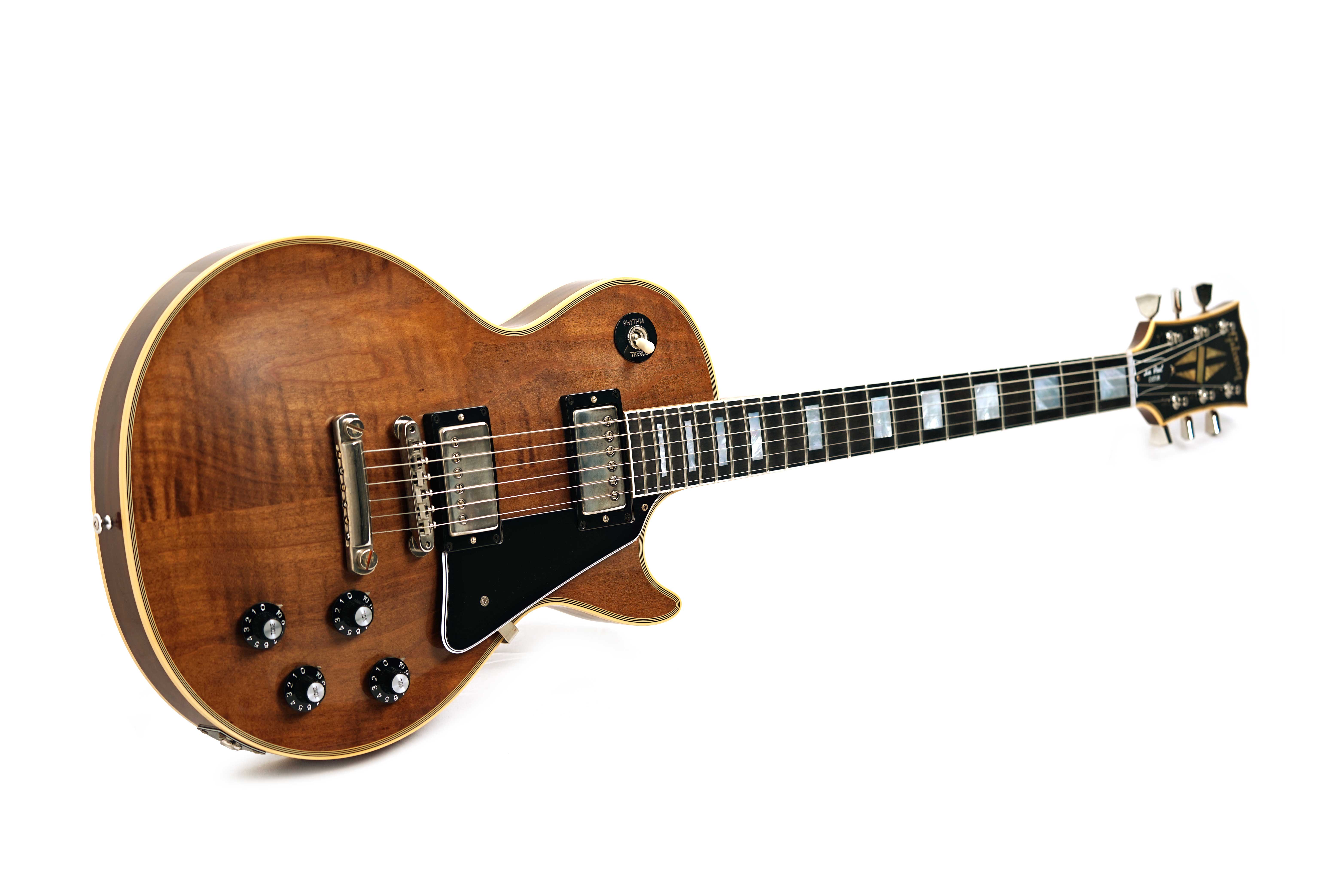 Gibson Custom Shop Dealer Select 1968 Les Paul Custom VOS Walnut Natural Back #602988