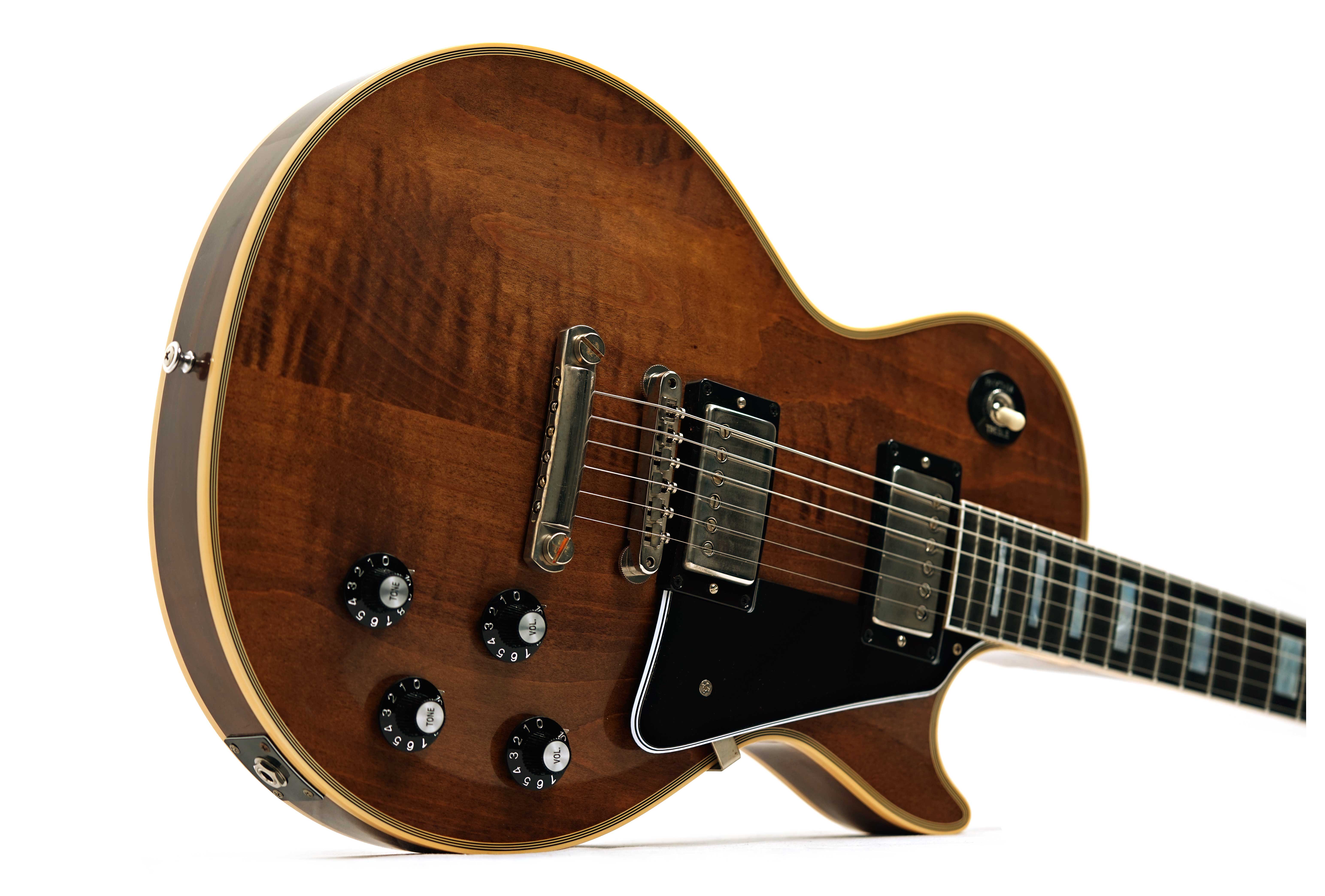 Gibson Custom Shop Dealer Select 1968 Les Paul Custom VOS Walnut Natural Back #602988