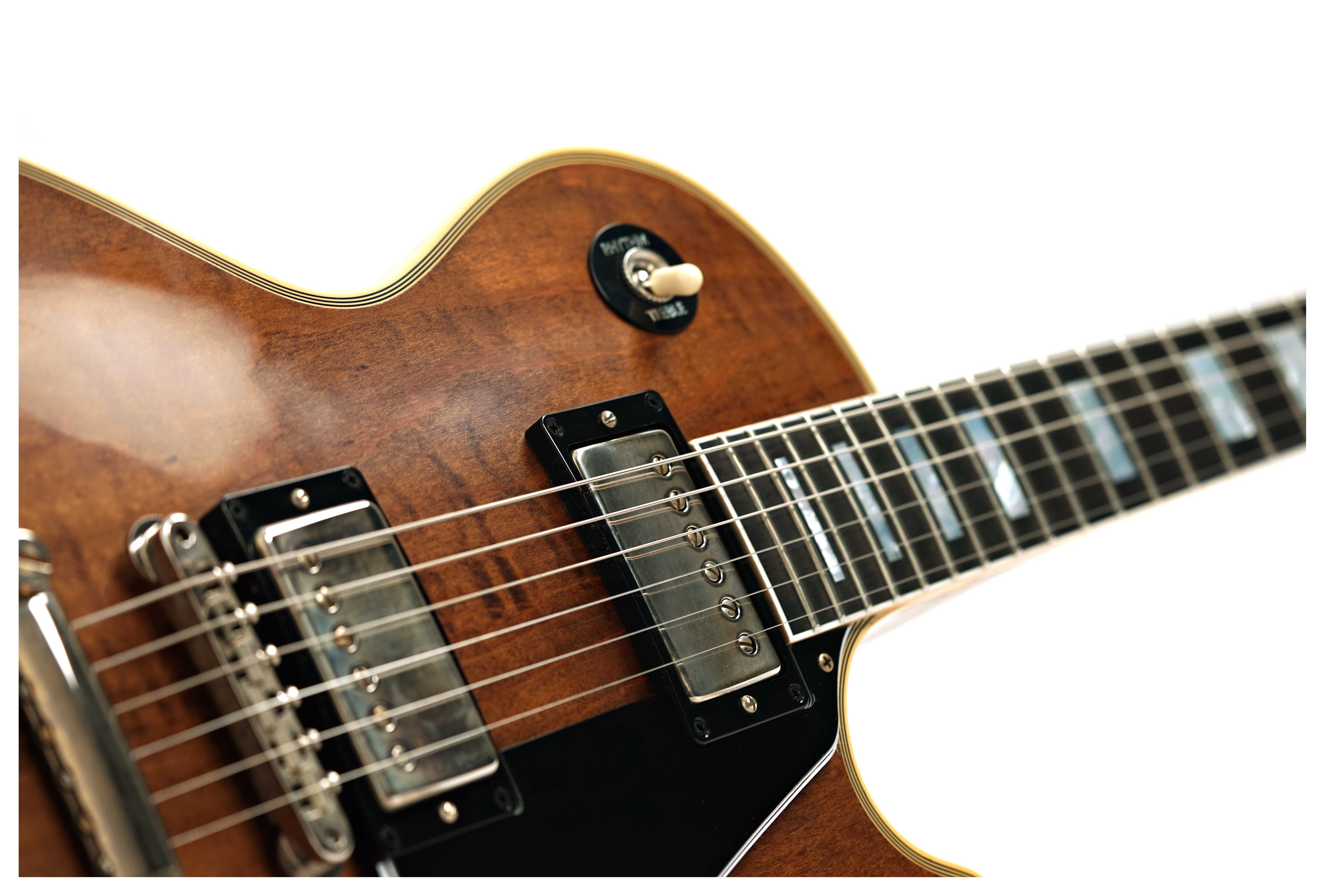 Gibson Custom Shop Dealer Select 1968 Les Paul Custom VOS Walnut Natural Back #602988