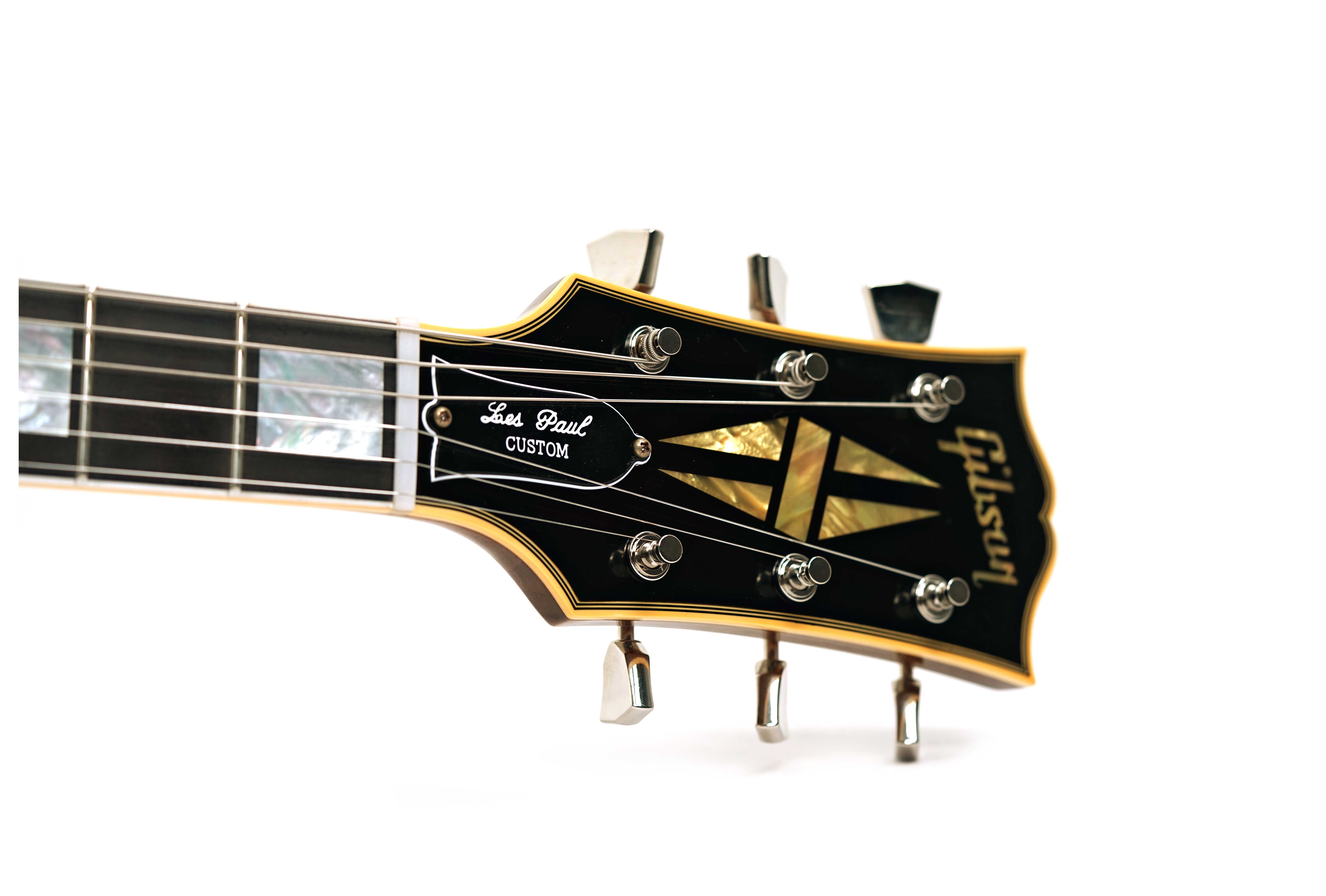 Gibson Custom Shop Dealer Select 1968 Les Paul Custom VOS Walnut Natural Back #602988