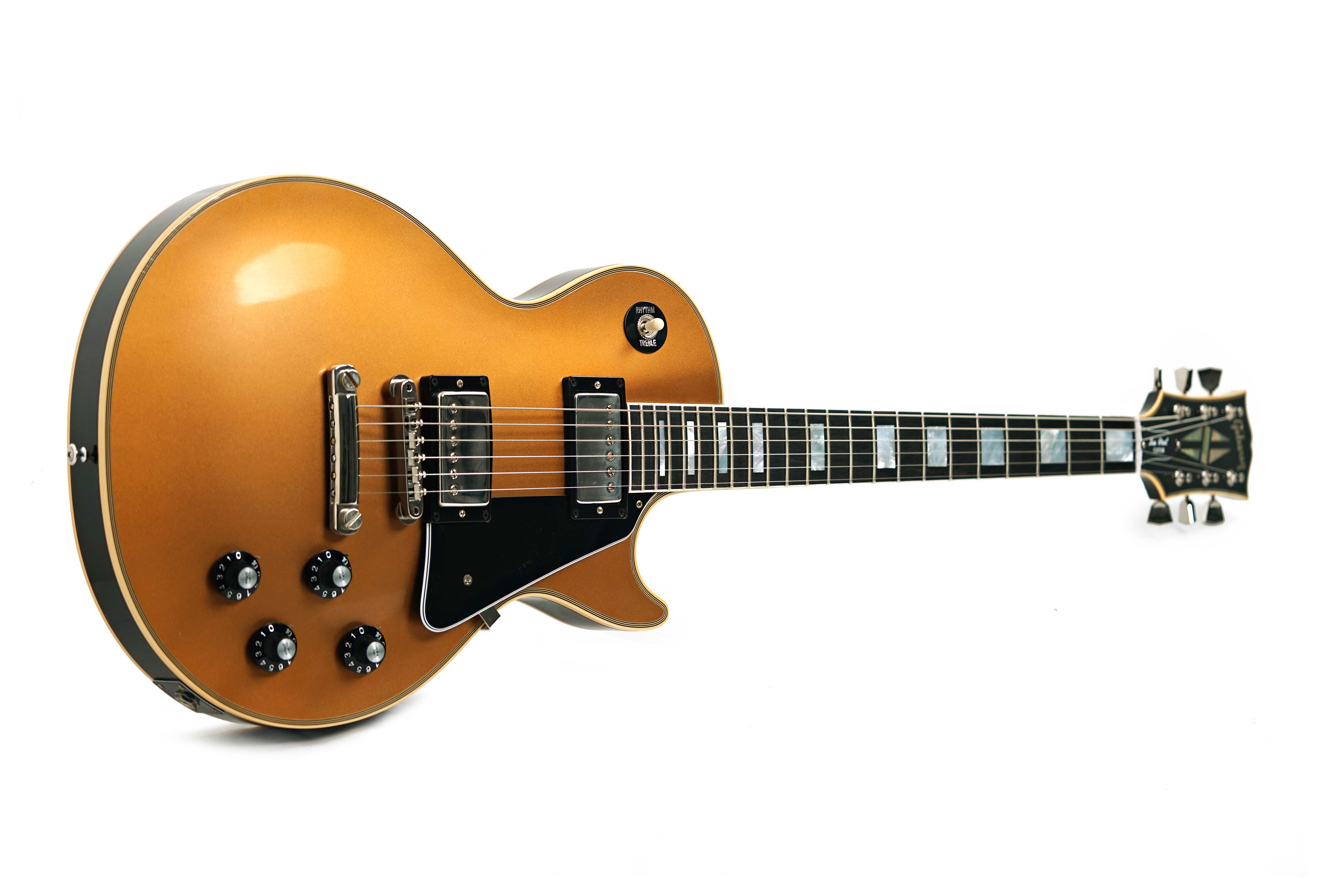 Gibson Custom Shop Dealer Select 1968 Les Paul Custom VOS Gold Top Dark Back #505598