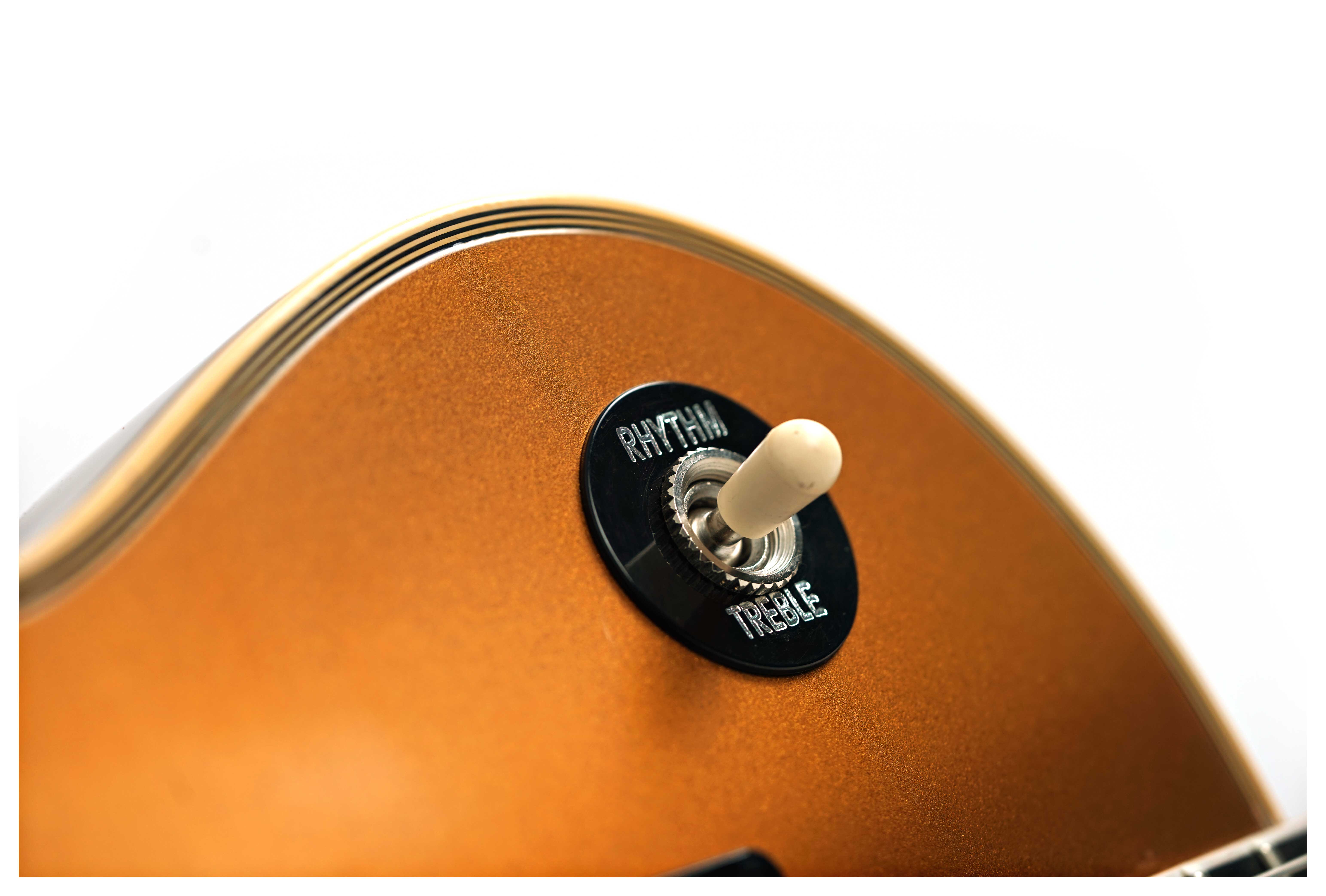 Gibson Custom Shop Dealer Select 1968 Les Paul Custom VOS Gold Top Dark Back #505598