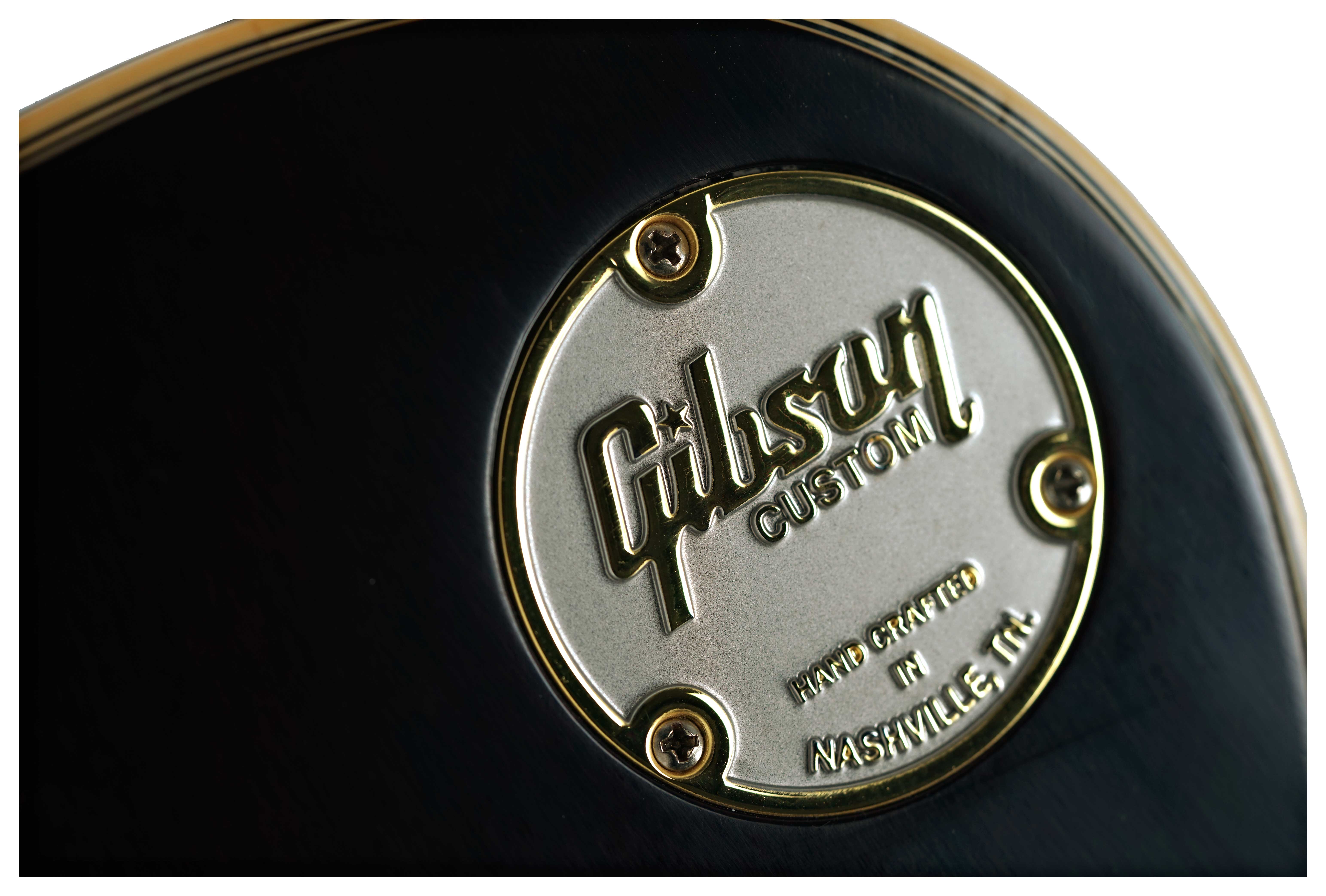 Gibson Custom Shop Dealer Select 1968 Les Paul Custom VOS Gold Top Dark Back #505598