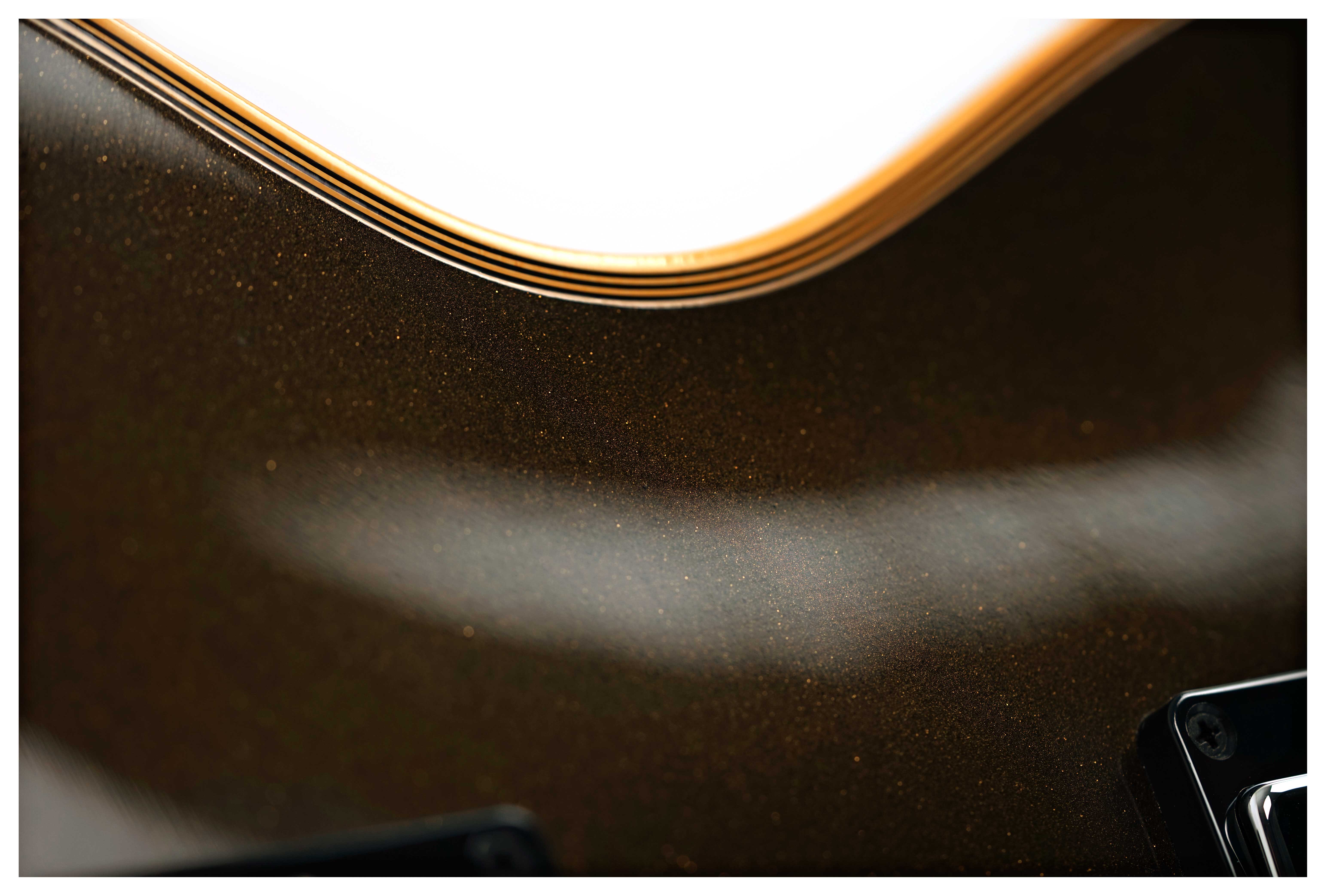 Gibson Custom Shop Dealer Select Les Paul Custom Charcoal Metallic Aged Binding #CS503747