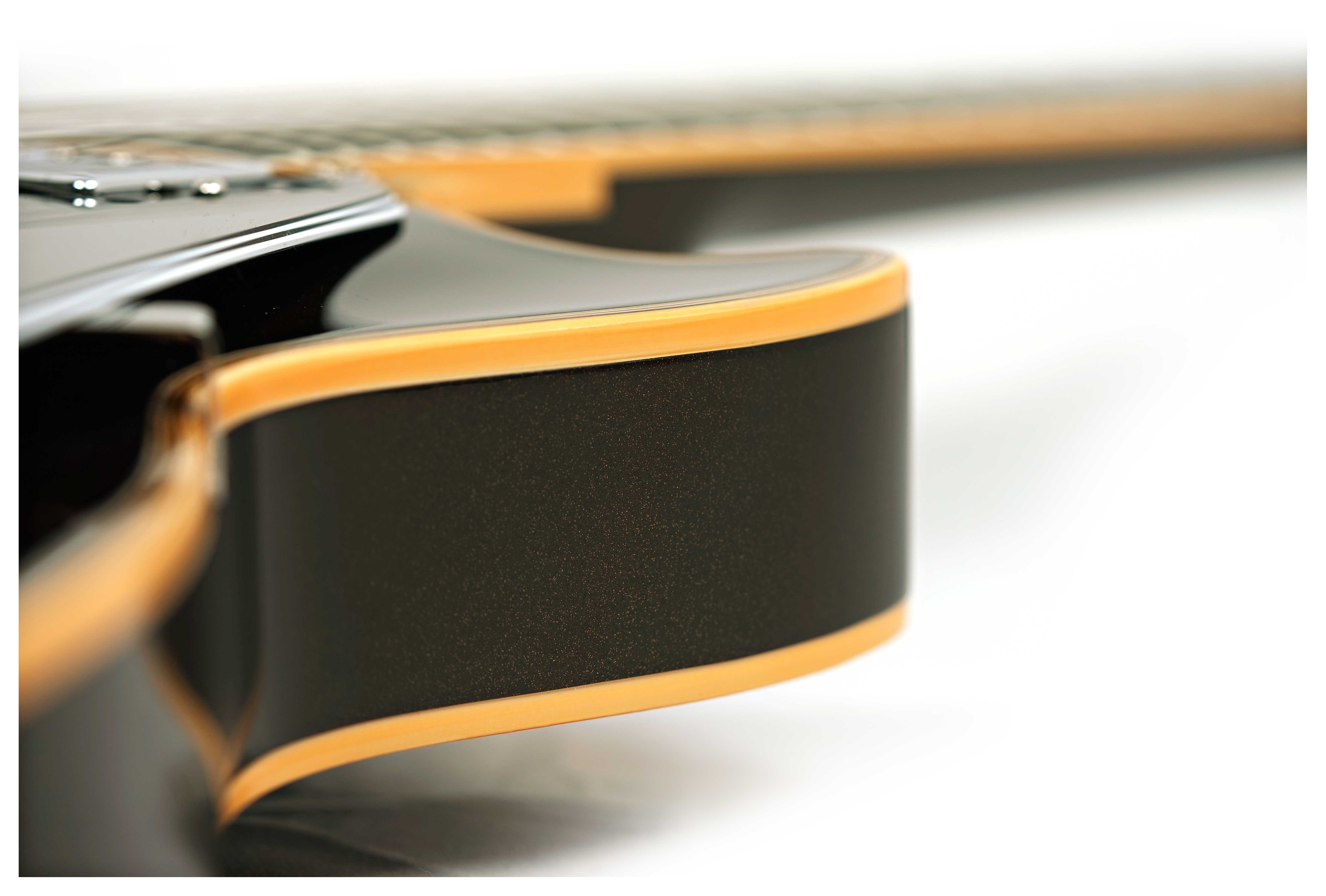 Gibson Custom Shop Dealer Select Les Paul Custom Charcoal Metallic Aged Binding #CS503747