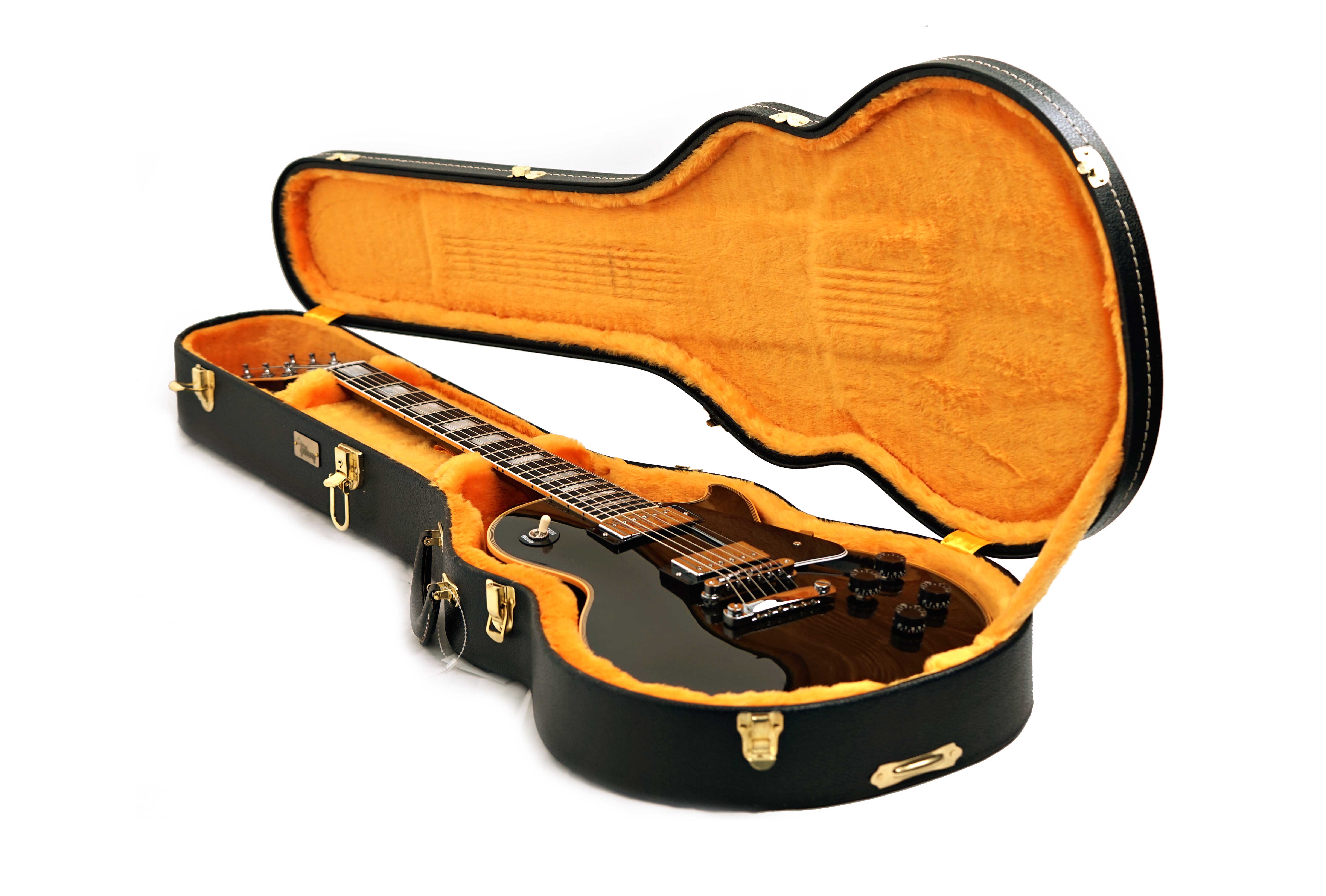 Gibson Custom Shop Dealer Select Les Paul Custom Charcoal Metallic Aged Binding #CS503718