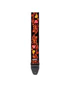 Dunlop JH22 Hendrix Blacklight Monterey Pink Strap