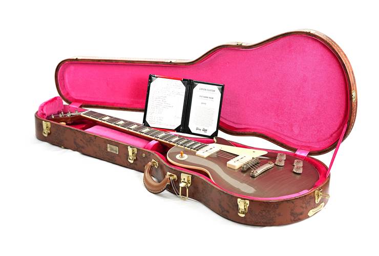 Gibson Custom Shop 1955 NAMM Show Commemorative Edition Les Paul Samoa Beige #55105 Gibson Custom Shop 1955 NAMM Show Commemorative Edition Les Paul Samoa Beige #55105