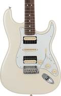 Fender Made In Japan Hybrid II Stratocaster HSH Olympic Pearl Rosewood Fingerboard
