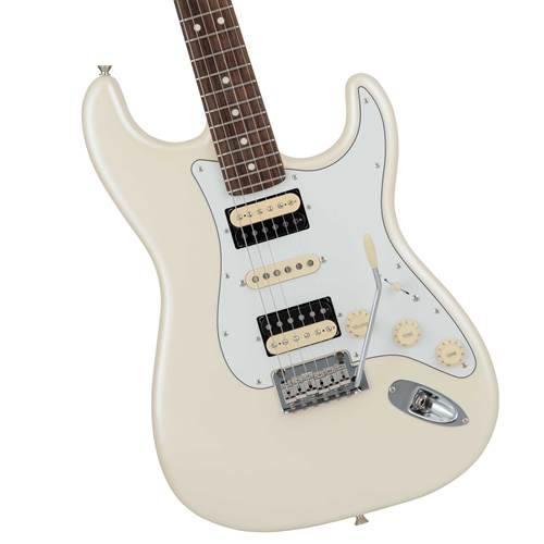 Fender Made In Japan Hybrid II Stratocaster HSH Olympic Pearl Rosewood Fingerboard Fender Made In Japan Hybrid II Stratocaster HSH Olympic Pearl Rosewood Fingerboard