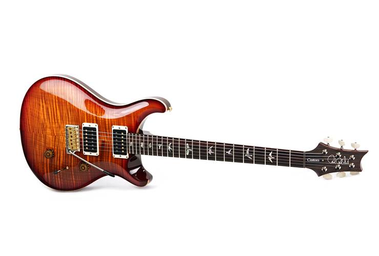 PRS Custom 24 10 Top Dark Cherry Sunburst #0393515 PRS Custom 24 10 Top Dark Cherry Sunburst #0393515