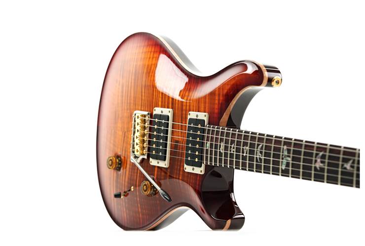 PRS Custom 24 10 Top Dark Cherry Sunburst #0393515 PRS Custom 24 10 Top Dark Cherry Sunburst #0393515