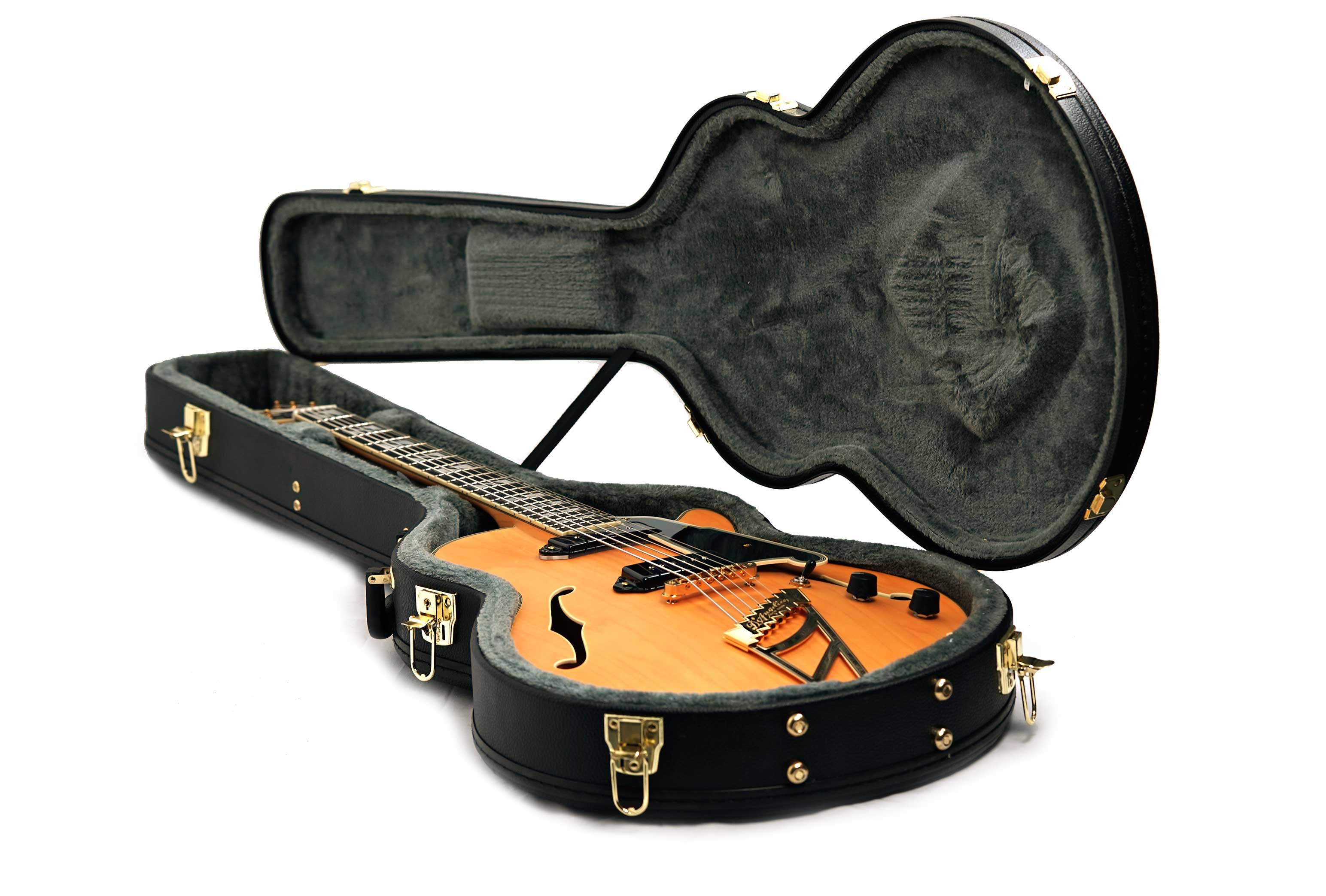 D'Angelico SS Baritone Satin Honey (Nearly New) #W2200055