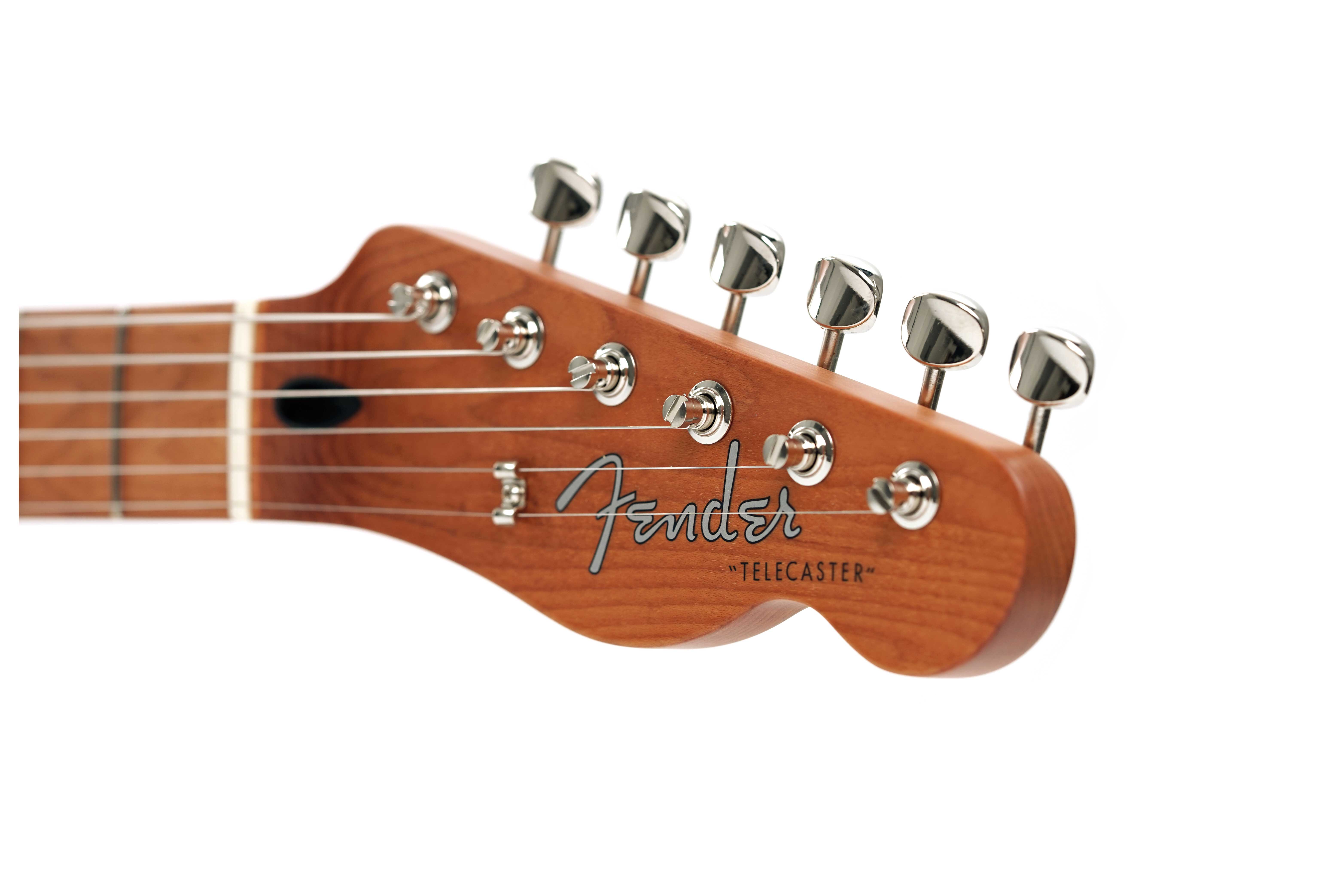 Fender FSR Hybrid II Telecaster Aqua Blue Roasted Maple Fingerboard