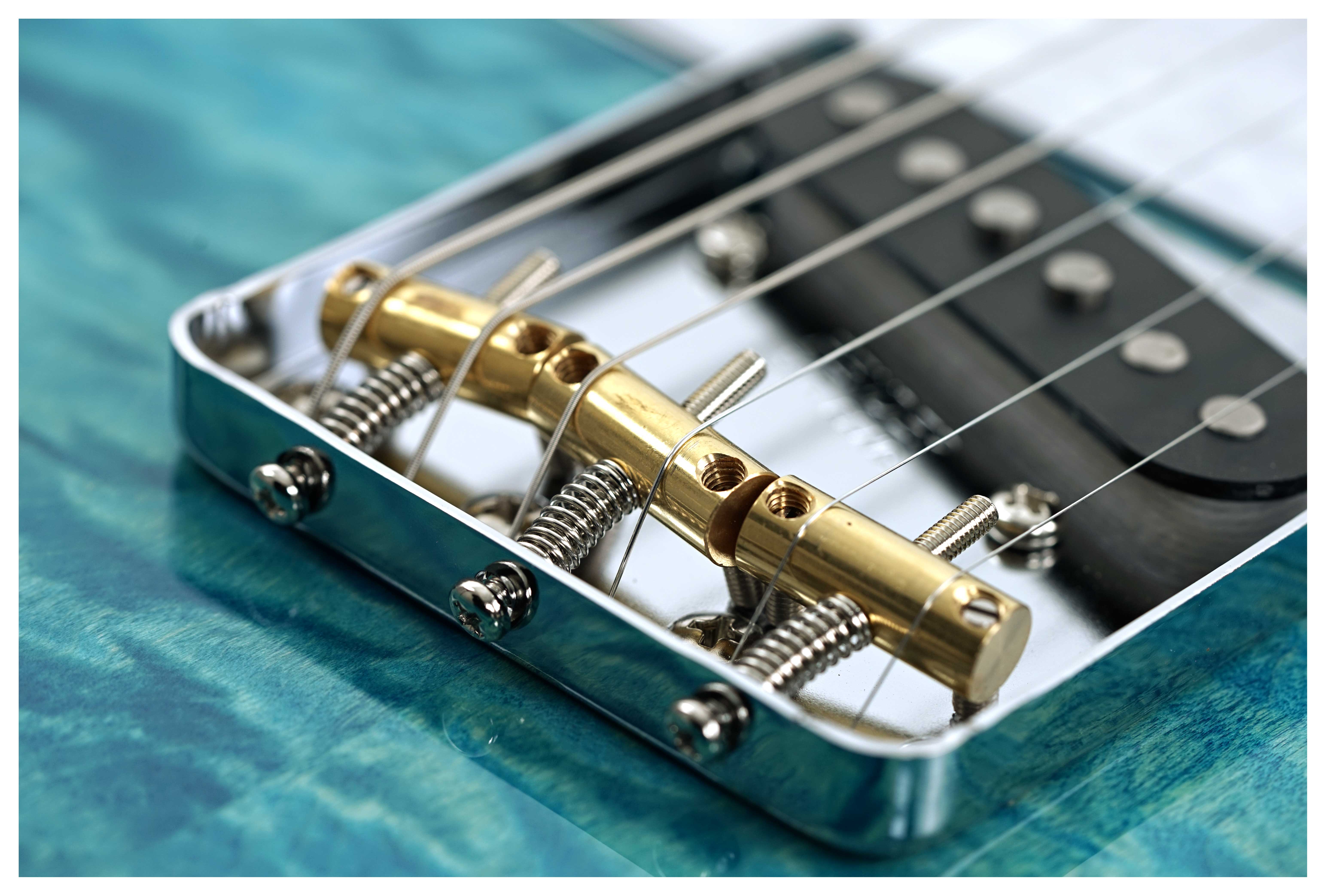 Fender FSR Hybrid II Telecaster Aqua Blue Roasted Maple Fingerboard