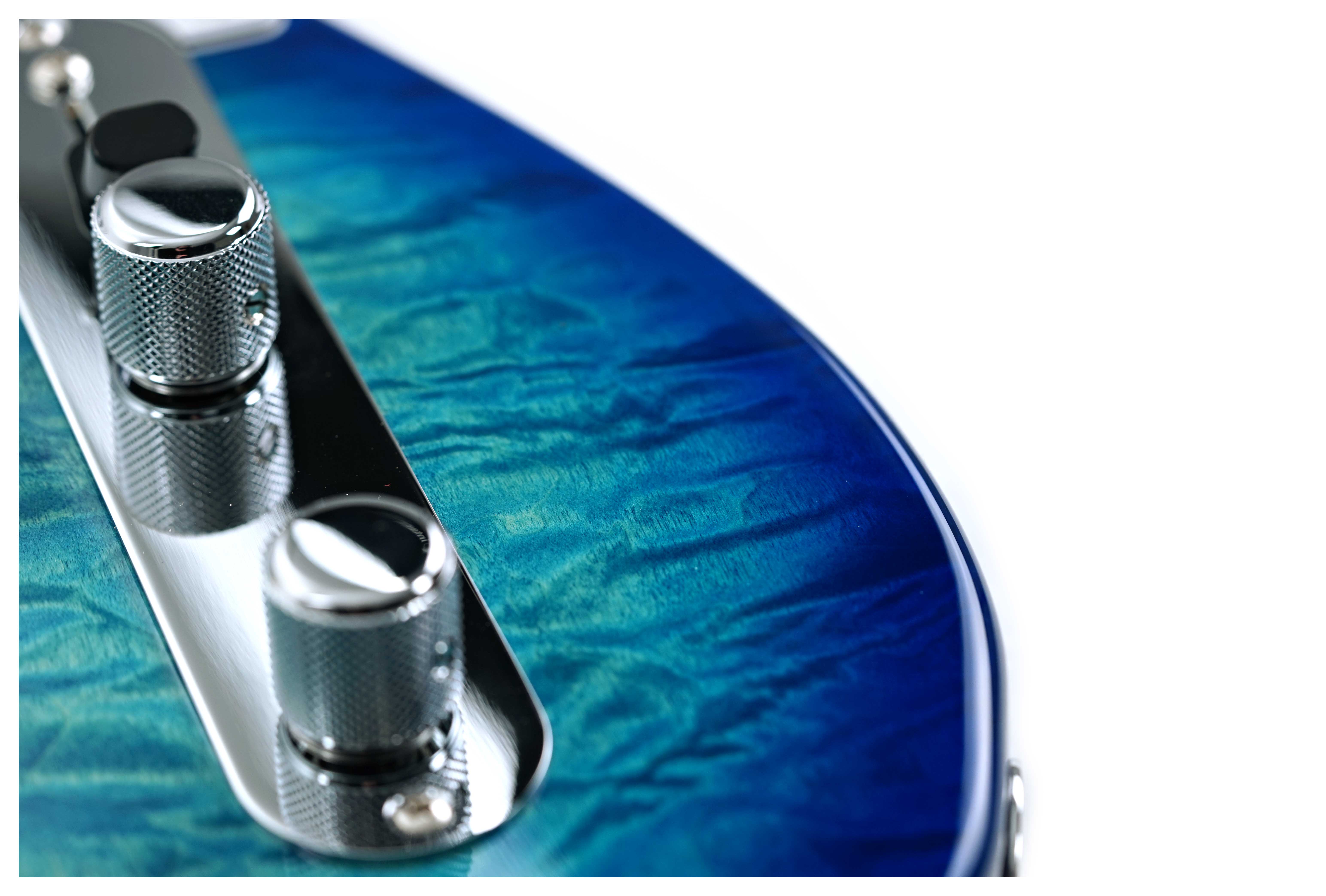 Fender FSR Hybrid II Telecaster Aqua Blue Roasted Maple Fingerboard