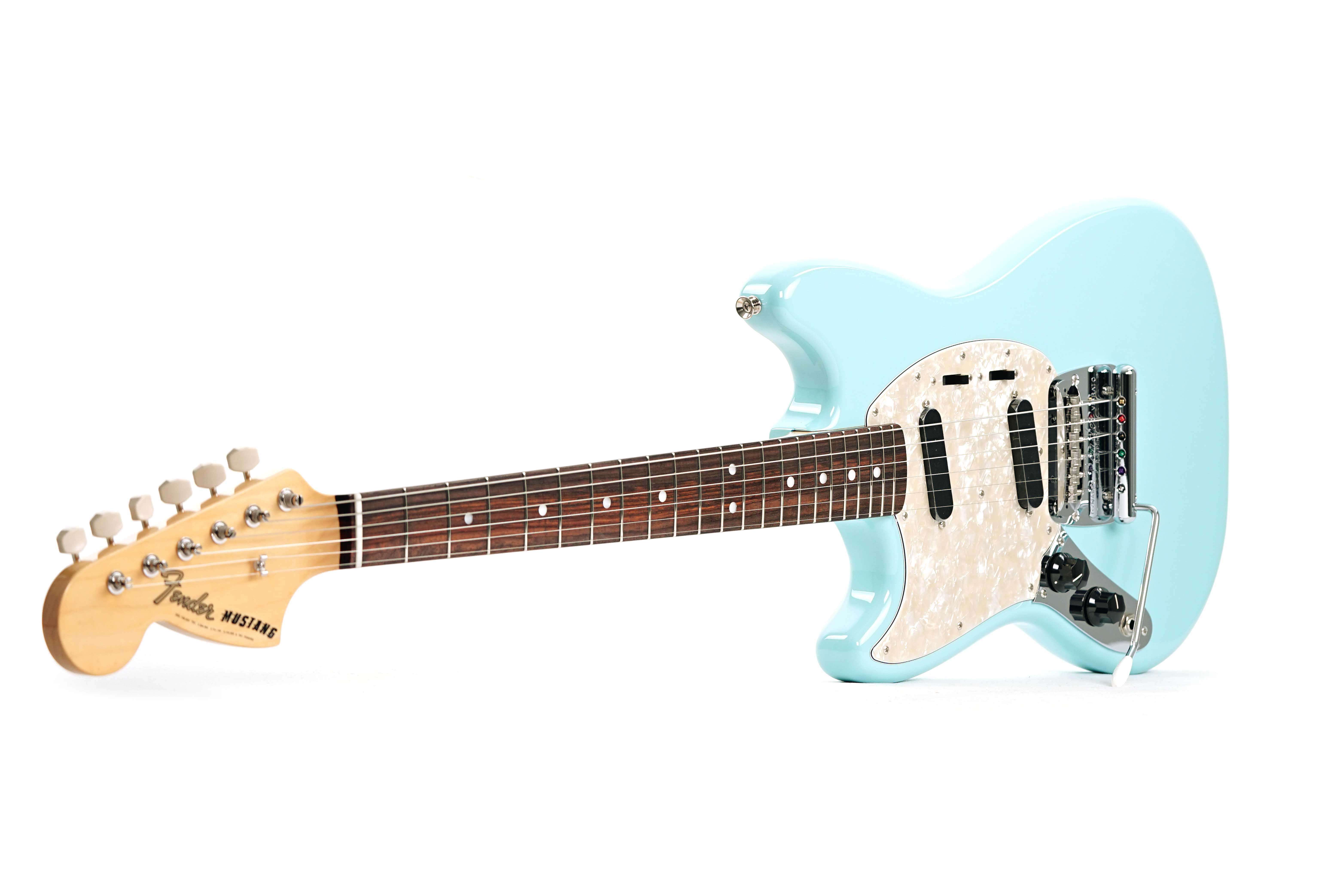 Fender FSR Traditional II 60s Mustang Left Handed Daphne Blue Rosewood Fingerboard