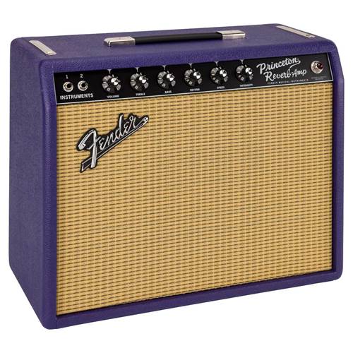 Fender 65 Princeton Reverb Limited Edition Plum Combo Valve Amp Fender 65 Princeton Reverb Limited Edition Plum Combo Valve Amp