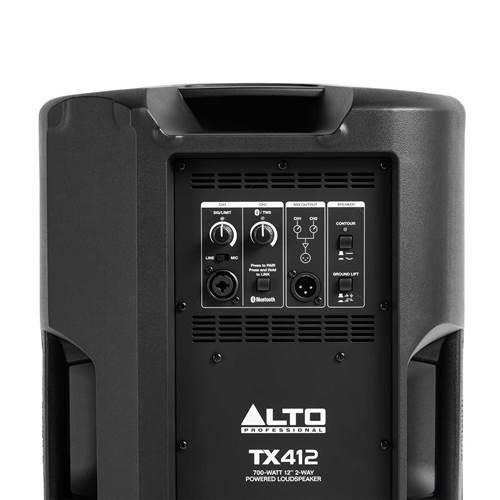 Alto  TX412 700W 12-inch Powered Loudspeaker with Bluetooth Alto  TX412 700W 12-inch Powered Loudspeaker with Bluetooth