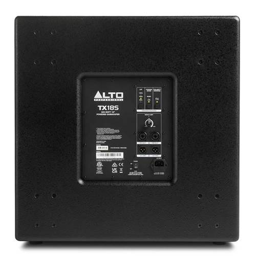 Alto TX18S 900W 18-inch DSP-Enhanced Powered Subwoofer Alto TX18S 900W 18-inch DSP-Enhanced Powered Subwoofer