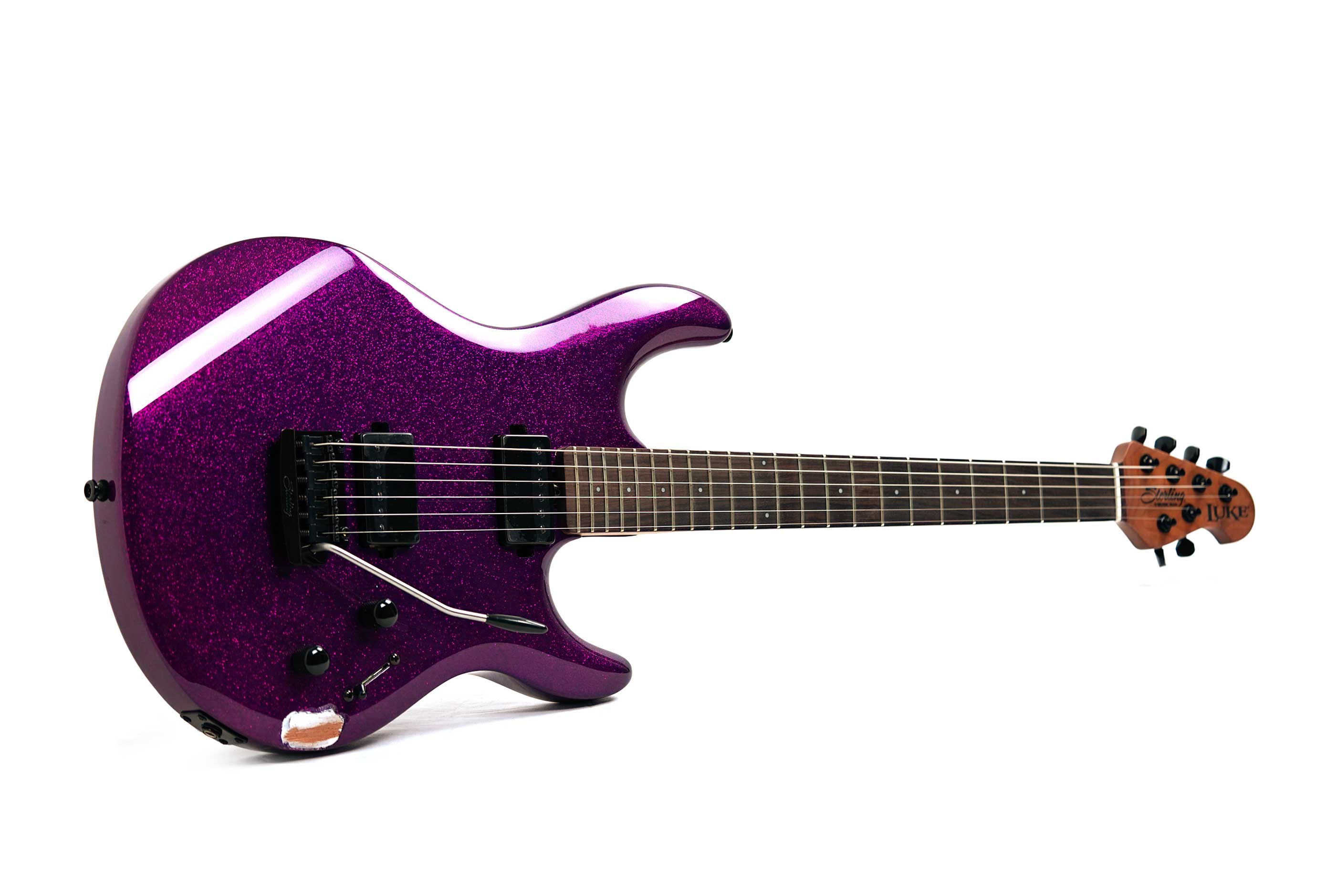 Music Man Sterling LK100 Luke Purple Sparkle (Ex-Demo) #S675132