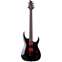 Schecter Sunset-6 Red Dawn Gloss Black Front View