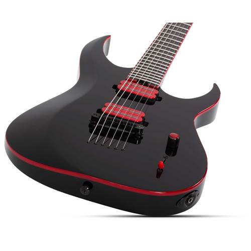 Schecter Sunset-6 Red Dawn Gloss Black Schecter Sunset-6 Red Dawn Gloss Black