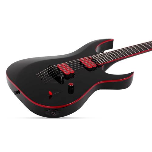 Schecter Sunset-6 Red Dawn Gloss Black Schecter Sunset-6 Red Dawn Gloss Black