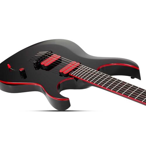 Schecter Sunset-6 Red Dawn Gloss Black Schecter Sunset-6 Red Dawn Gloss Black