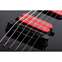 Schecter Sunset-6 Red Dawn Gloss Black Front View