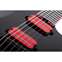 Schecter Sunset-6 Red Dawn Gloss Black Front View