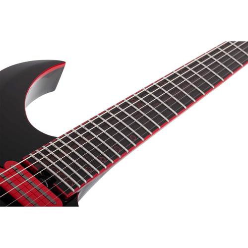 Schecter Sunset-6 Red Dawn Gloss Black Schecter Sunset-6 Red Dawn Gloss Black