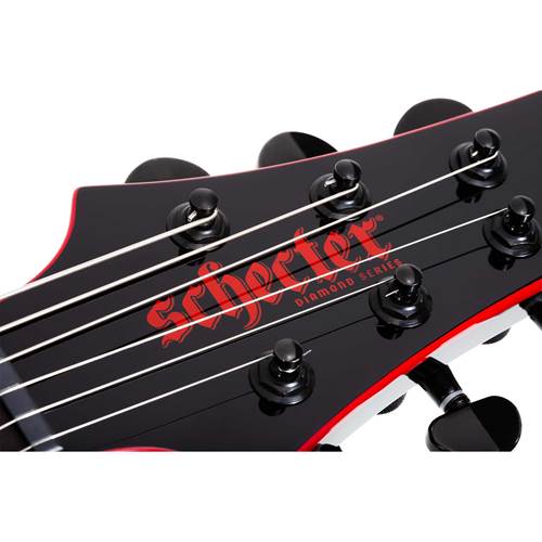 Schecter Sunset-6 Red Dawn Gloss Black Schecter Sunset-6 Red Dawn Gloss Black