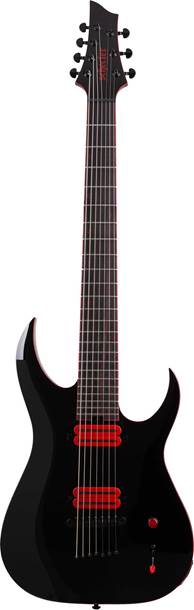 Schecter Sunset-7 Red Dawn Gloss Black