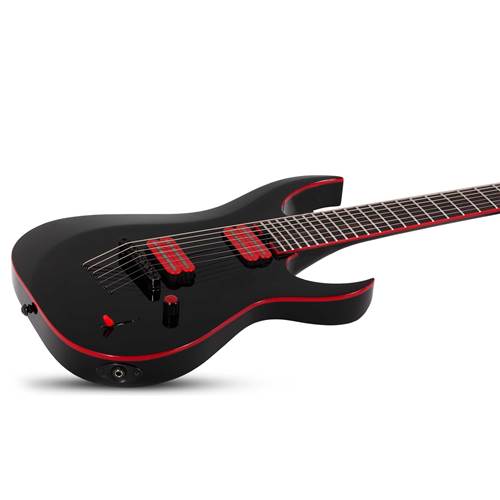 Schecter Sunset-7 Red Dawn Gloss Black Schecter Sunset-7 Red Dawn Gloss Black
