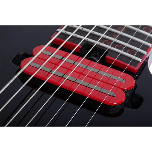 Schecter Sunset-7 Red Dawn Gloss Black Schecter Sunset-7 Red Dawn Gloss Black