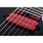 Schecter Sunset-7 Red Dawn Gloss Black Front View