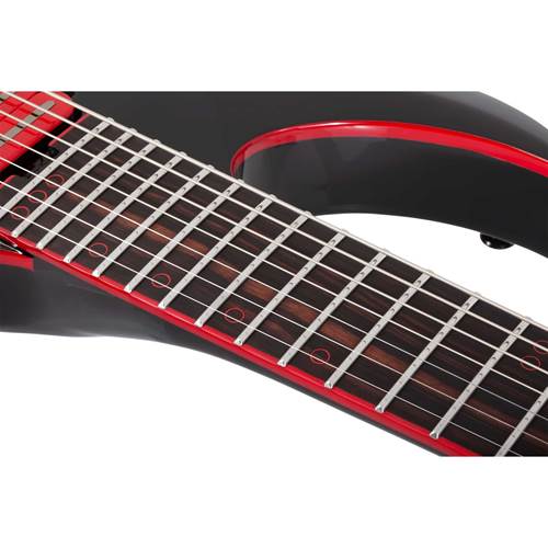 Schecter Sunset-7 Red Dawn Gloss Black Schecter Sunset-7 Red Dawn Gloss Black