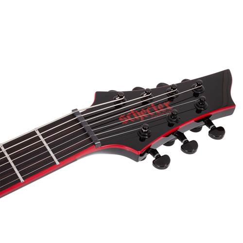 Schecter Sunset-7 Red Dawn Gloss Black Schecter Sunset-7 Red Dawn Gloss Black